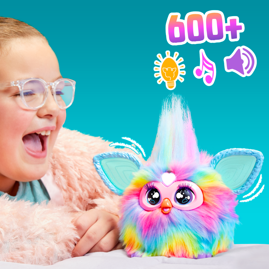 Furby Interactive Plush Tie Dye