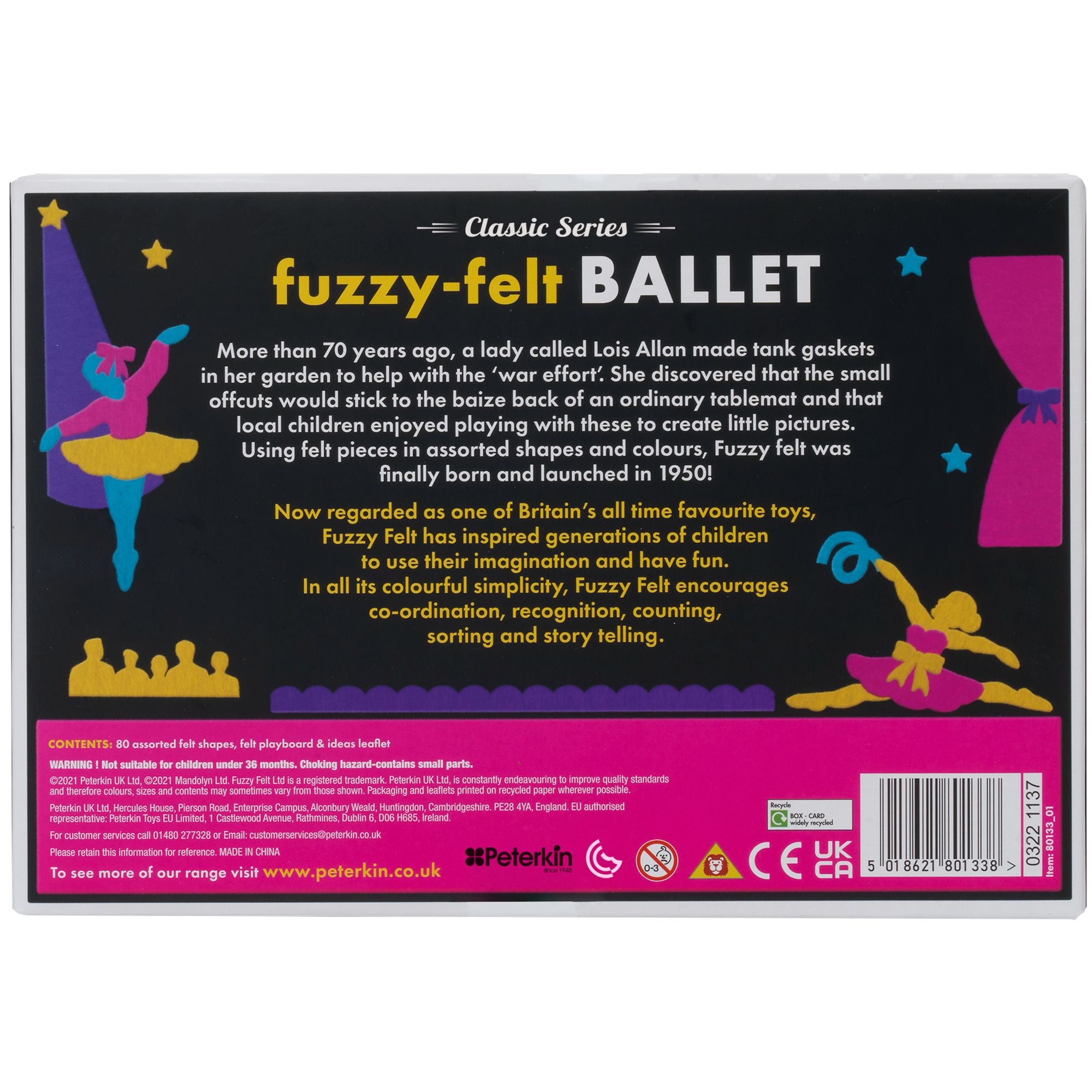 Fuzzy Felt Classic - Ballet