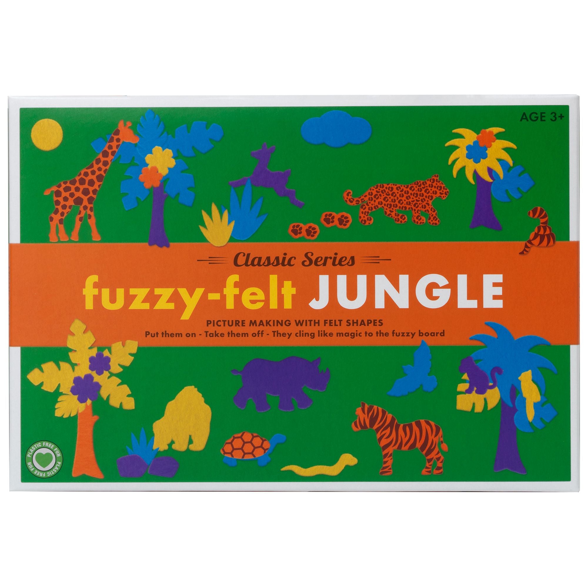 Fuzzy Felt Classic - Jungle