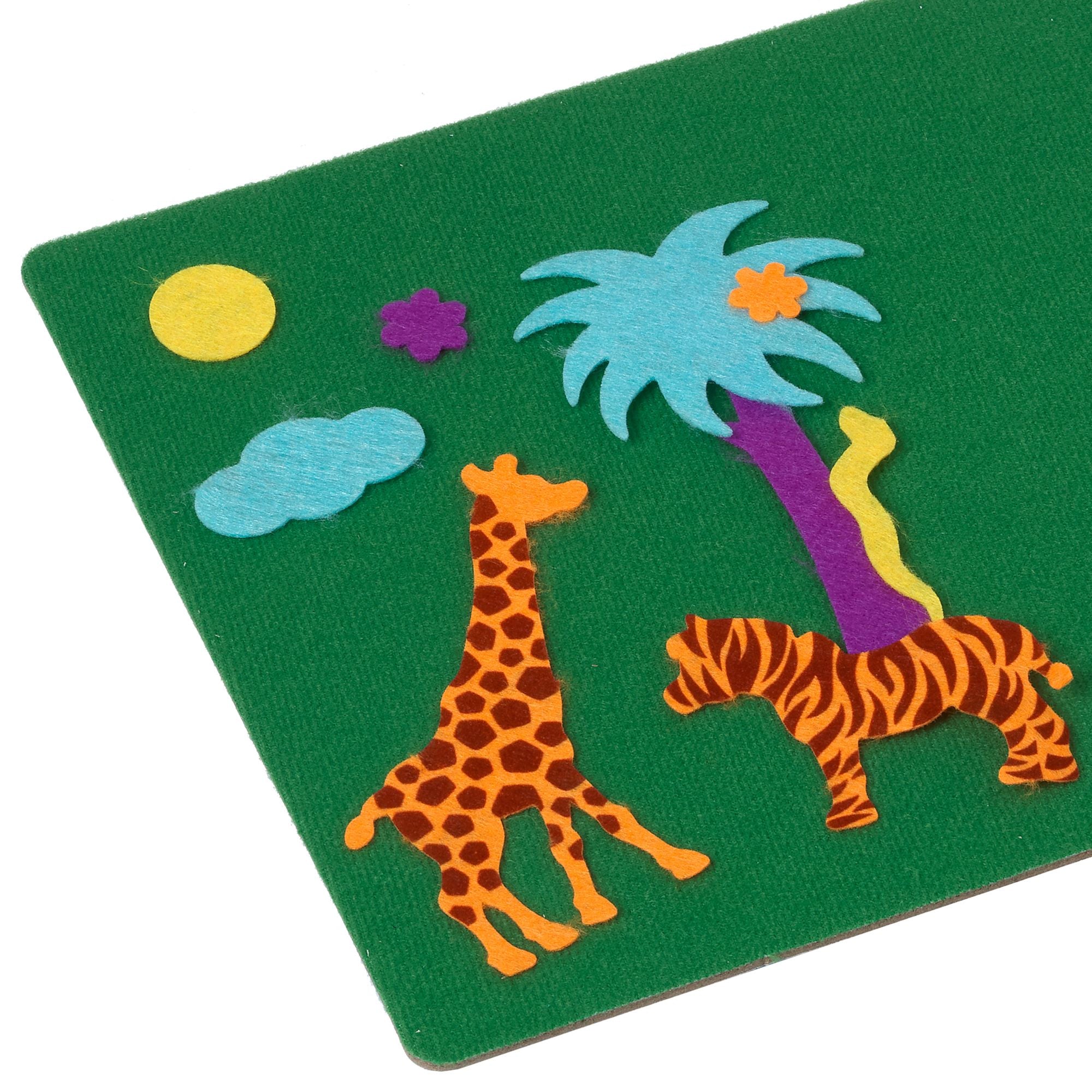 Fuzzy Felt Classic - Jungle