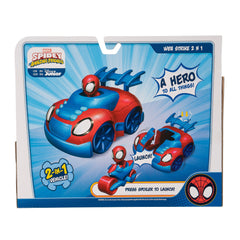 Marvel Spidey And His Amazing Friends Web Strike 2 N 1 Vehicle