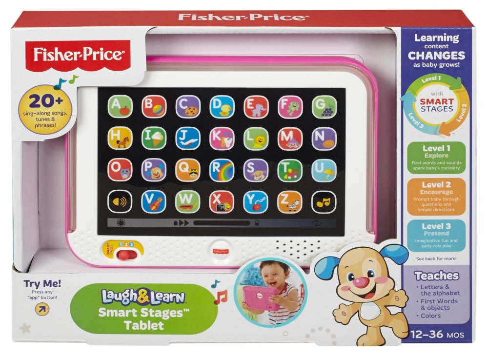 Fisher-Price Laugh & Learn Smart Stages Tablet Pink
