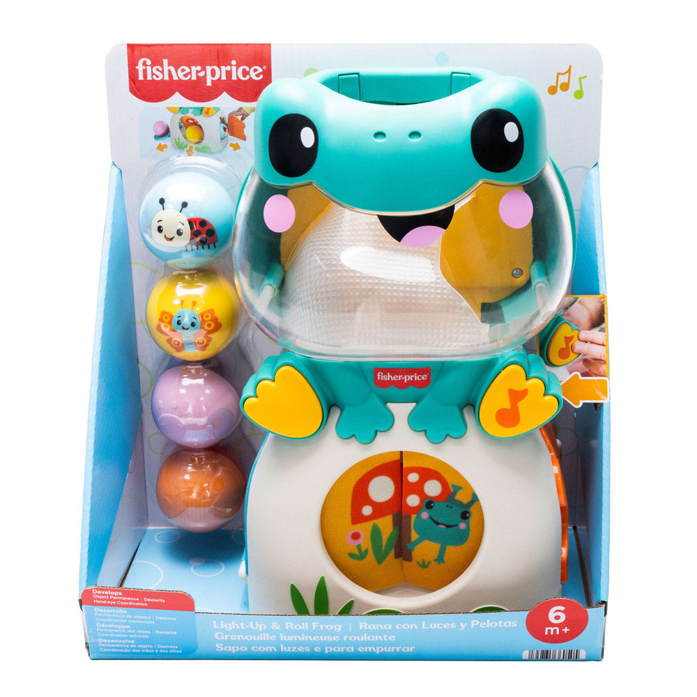 Fisher-Price Seek & Find Frog toy for babies.