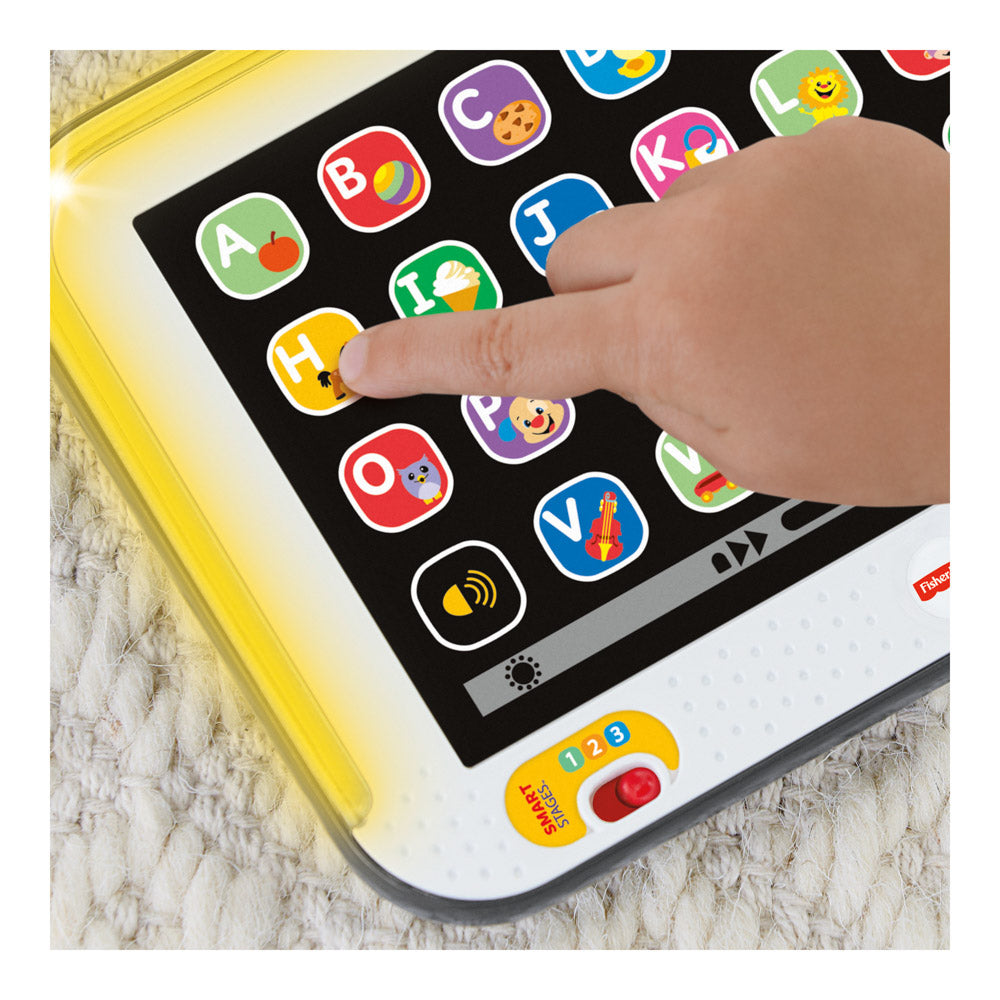 Fisher-Price Laugh & Learn Smart Stages Learning Tablet Grey