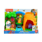 Fisher-Price Little People Dinosaur Village & Playmat playset, in packaging
