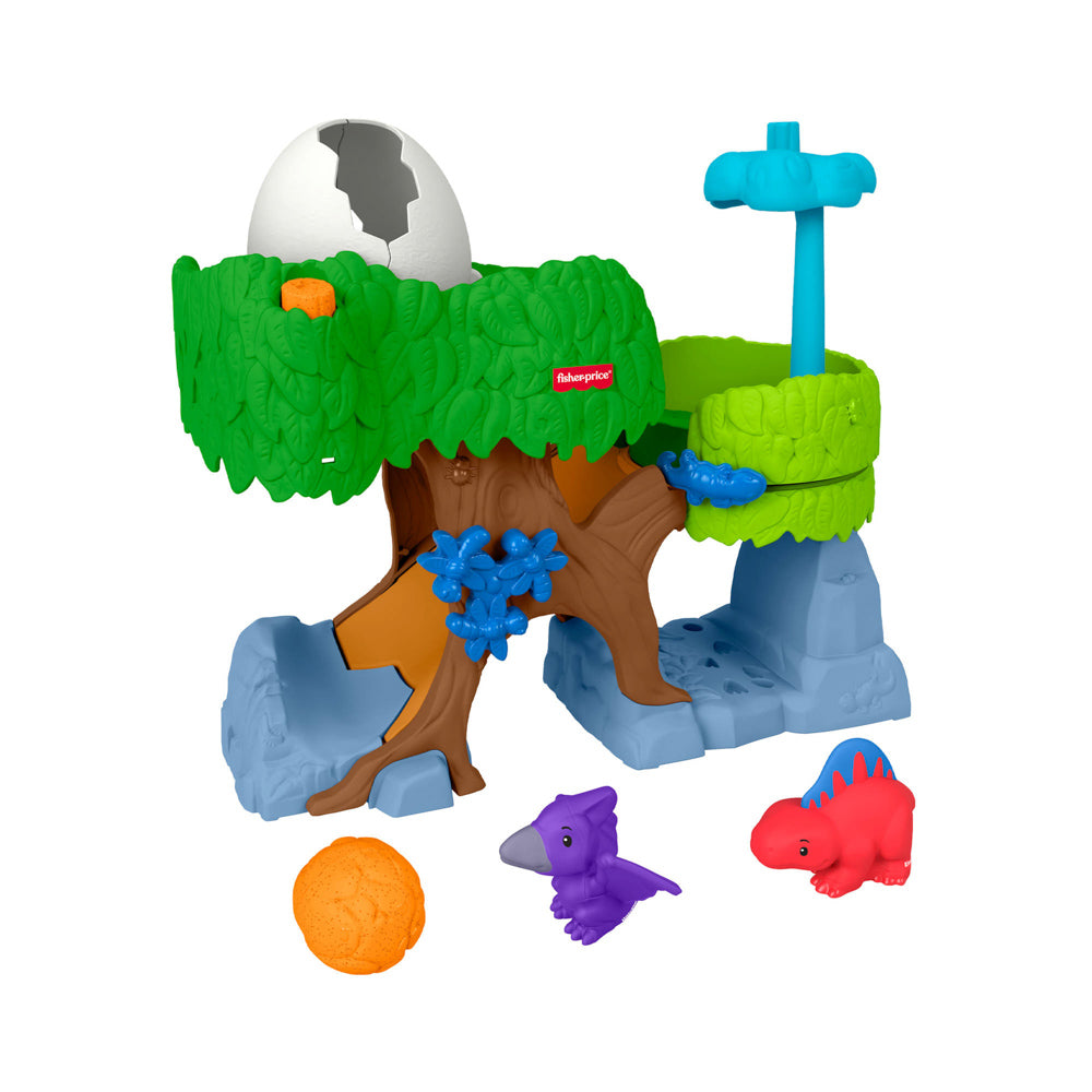 Fisher-Price Little People Hatch & Slide Dinosaur Playset toy