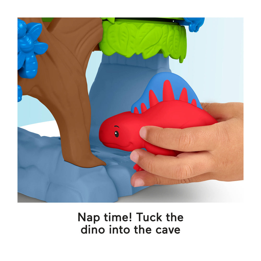 Fisher-Price Little People Hatch & Slide Dinosaur Playset toy