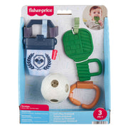 Fisher-Price Mini Me Moments Let's Play Pickleball toy rattle for baby