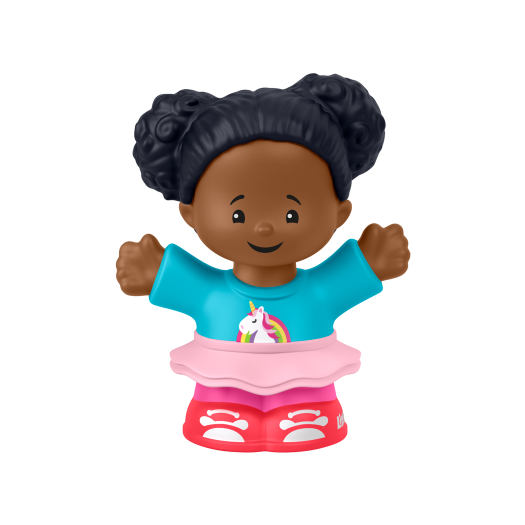 Fisher Price Little People Girl In Pink Shirt - 2