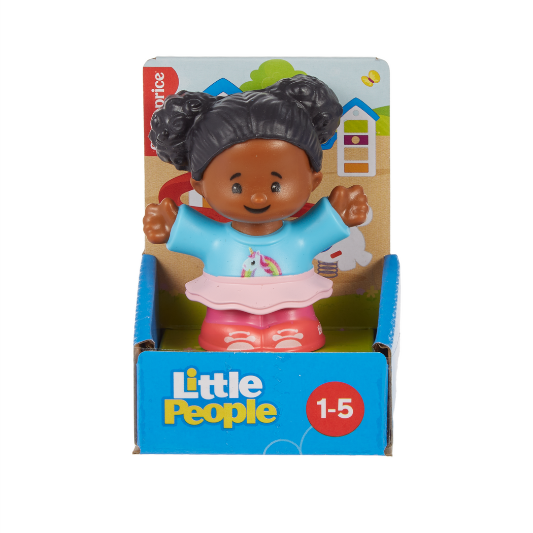 Fisher Price Little People Girl In Pink Shirt - 1