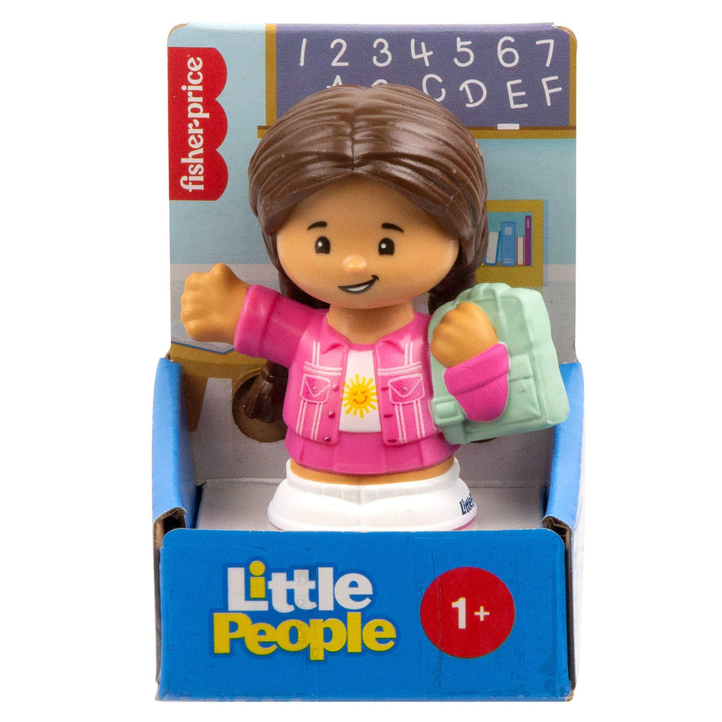 Fisher Price Little People Girl With Backpack - 1