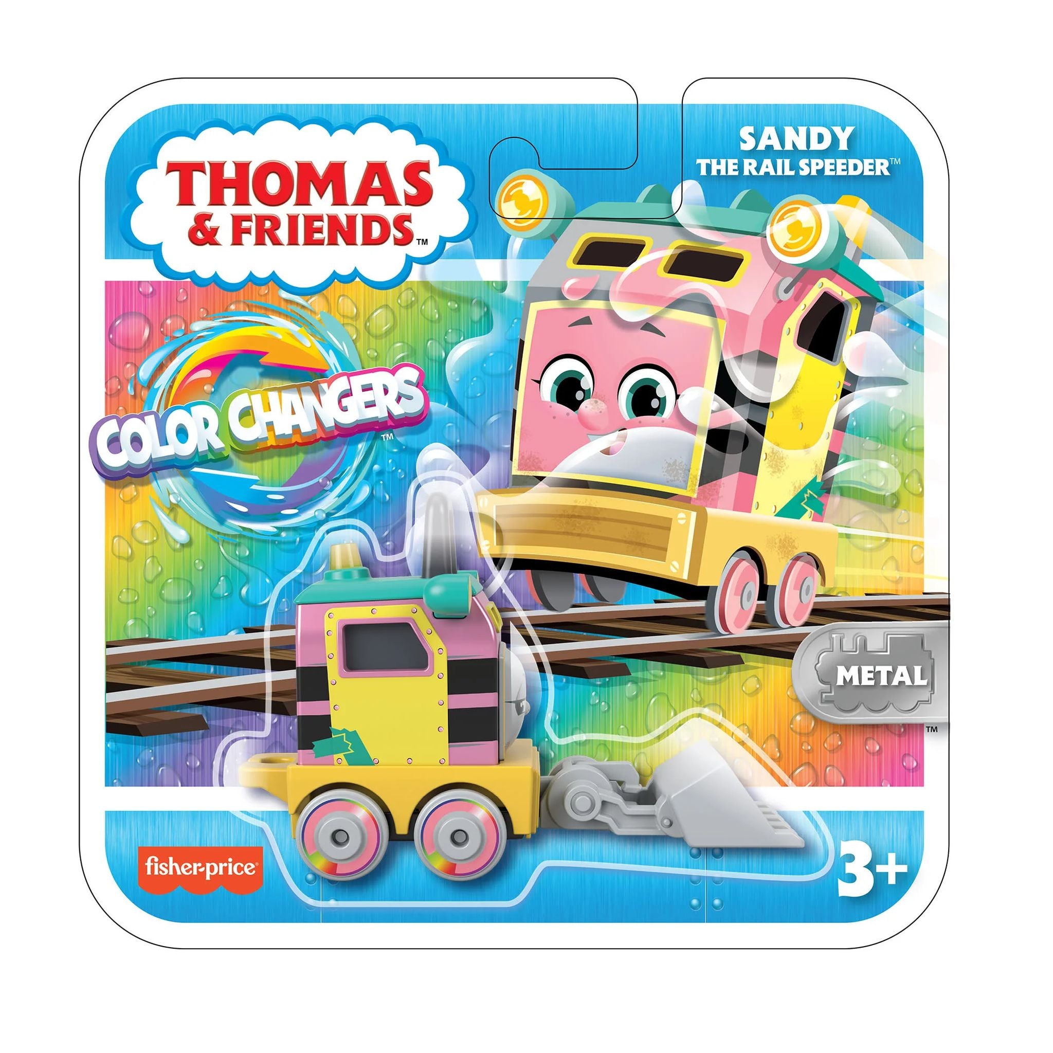 Fisher Price Thomas And Friends Color Changer Car - Sandy – Toyworld NZ