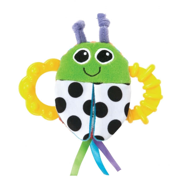 Lady Bug Rattle Lamaze Flip-Flop Bitty Bite Bug Rattle – Toyworld NZ