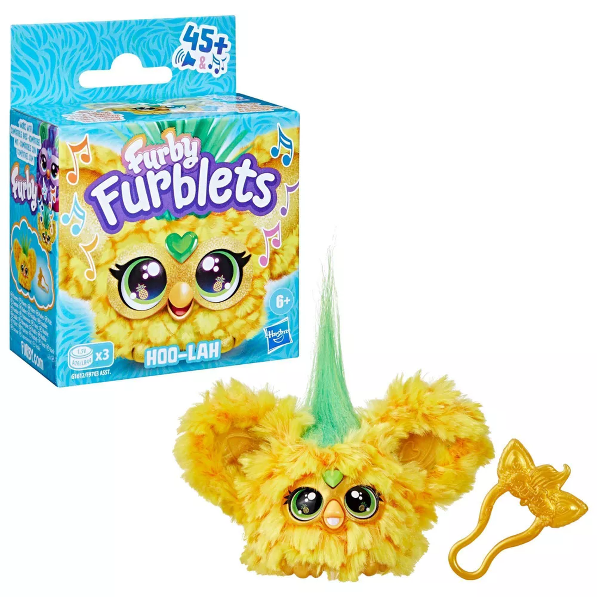 Furby Furblets Hoo-Lah Electronica Mini Electronic Plush