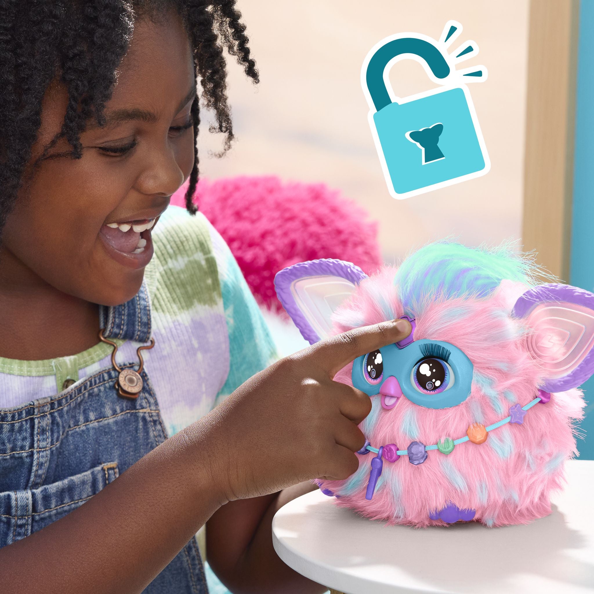 Furby Cotton Candy Pink Interactive Toy