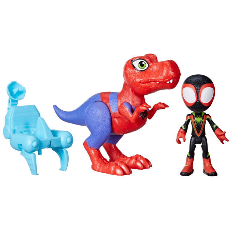 Marvel Spidey and His Amazing Friends 
Dino-Webs Spidey-Rex & Miles “Spin” Morales