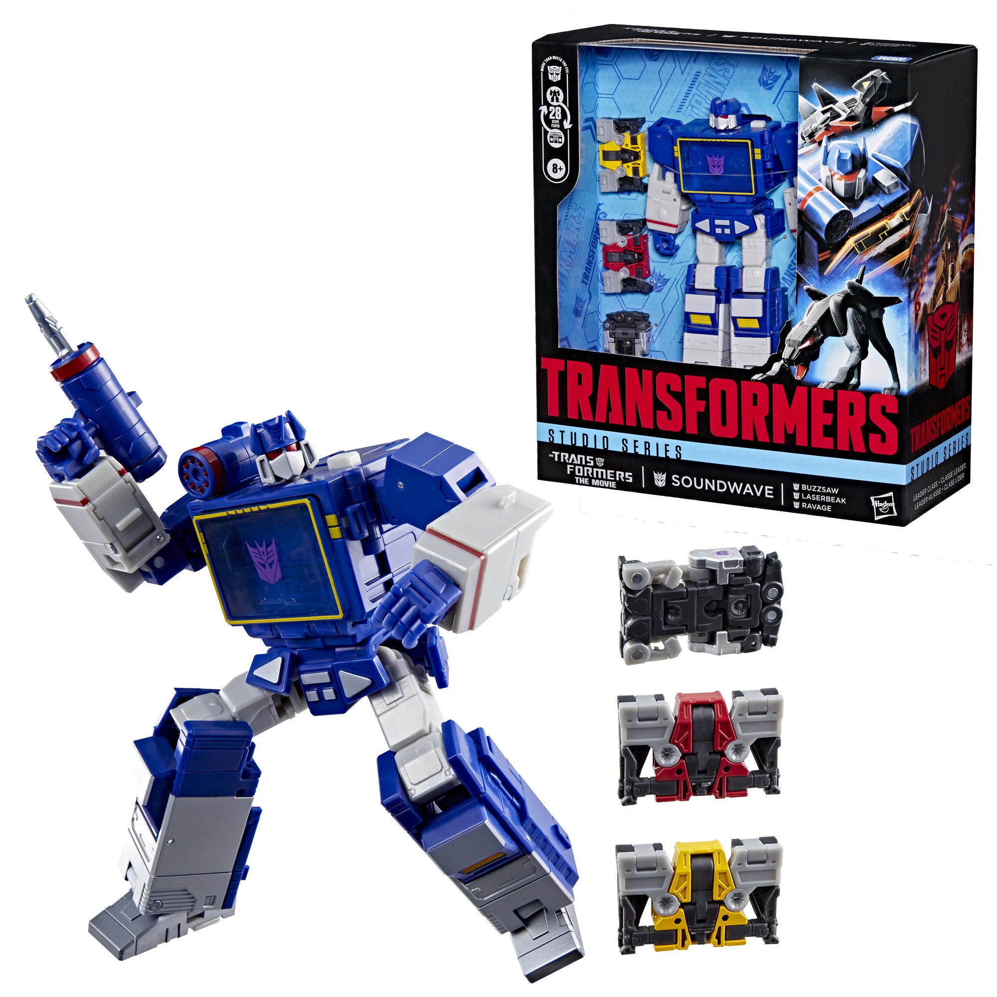 Transformers Generation Studio Series Leader Class 8.5 Inch Soundwave