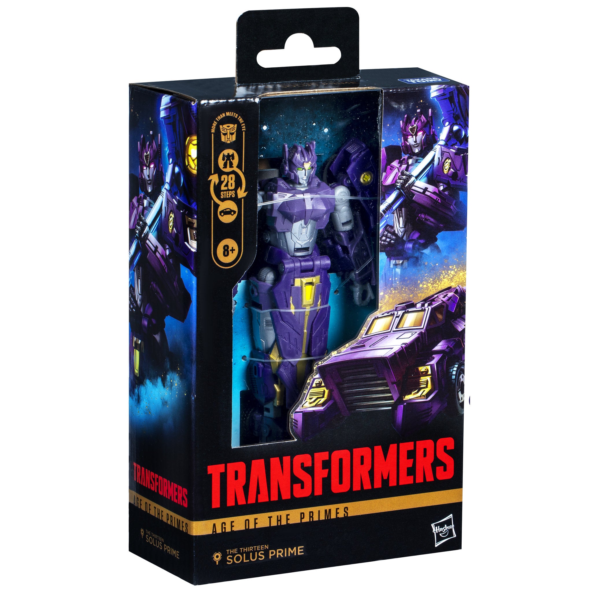 Transformers Age Of The Primes Deluxe Class The Thirteen Solus Prime Action Figure