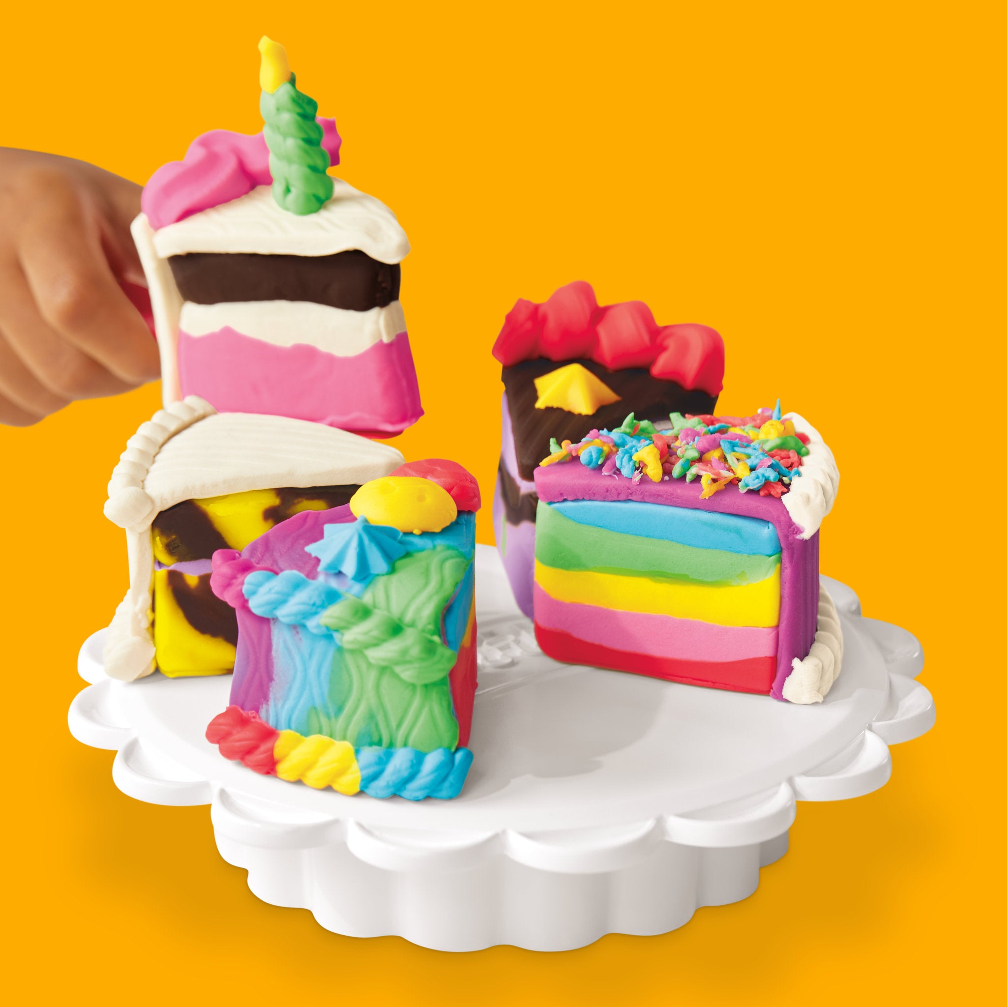 Play-Doh Super Slice Cake Playset