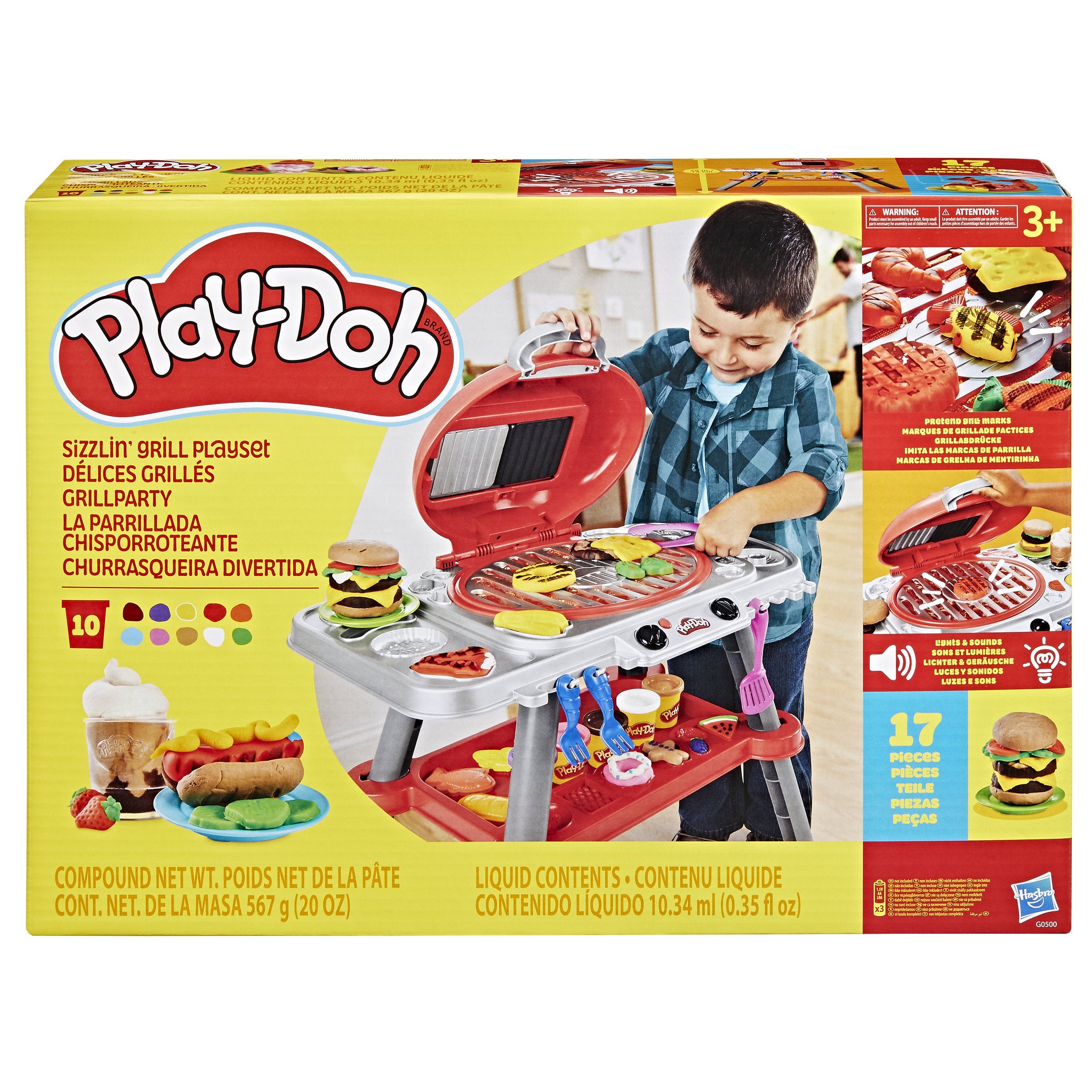 Play-Doh Sizzlin Grill Playset