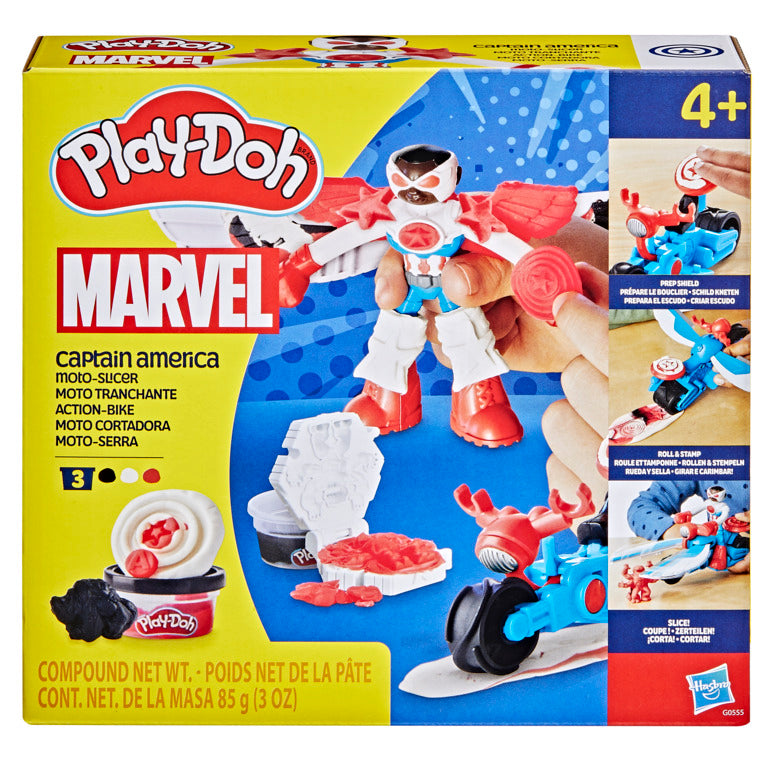 Play-Doh Captain America Moto-Slicer