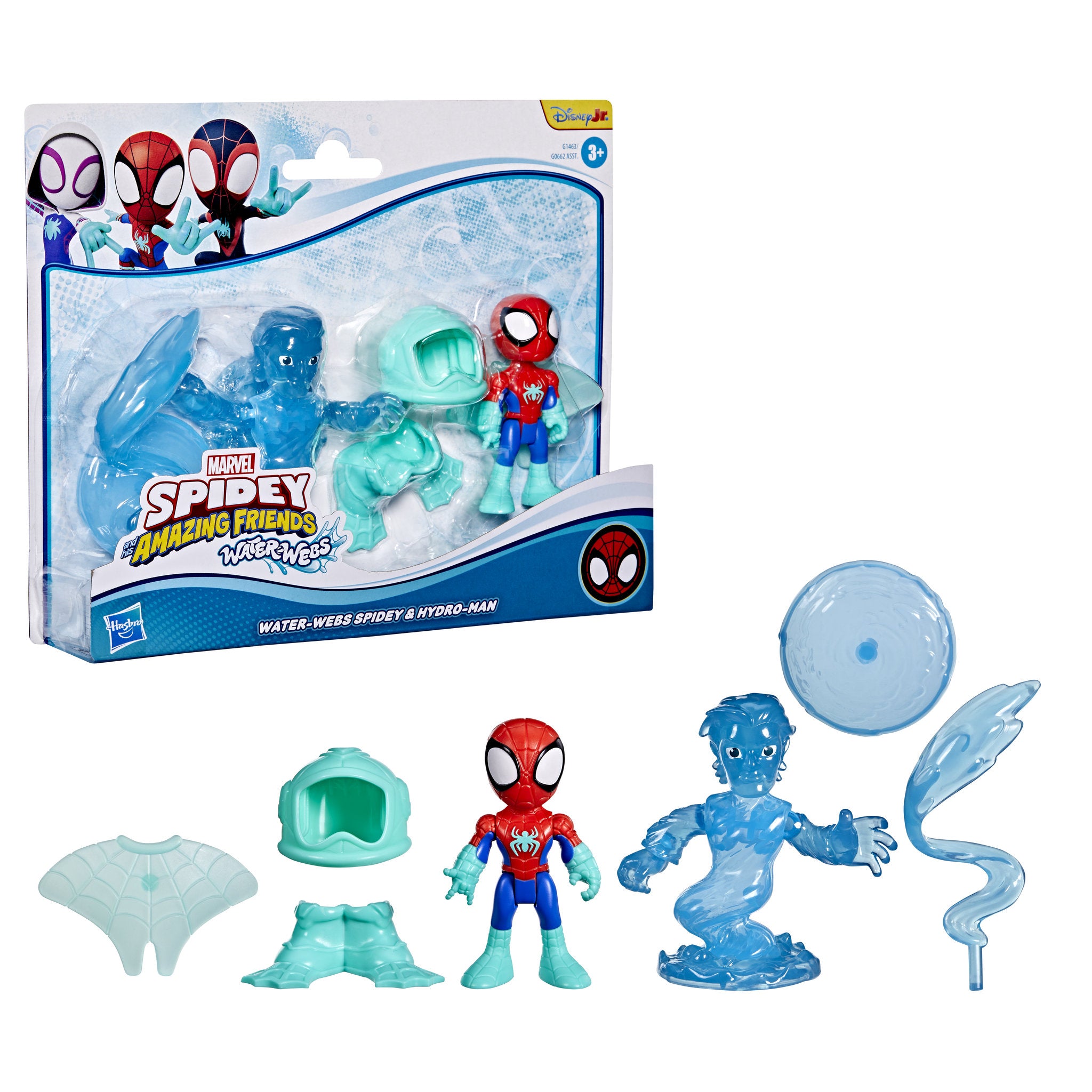 Marvel Spidey and His Amazing Friends Water-Webs Spidey & Hydro-Man