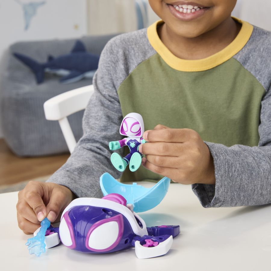 Marvel Spidey and His Amazing Friends Water-Webs Ghost Turtle