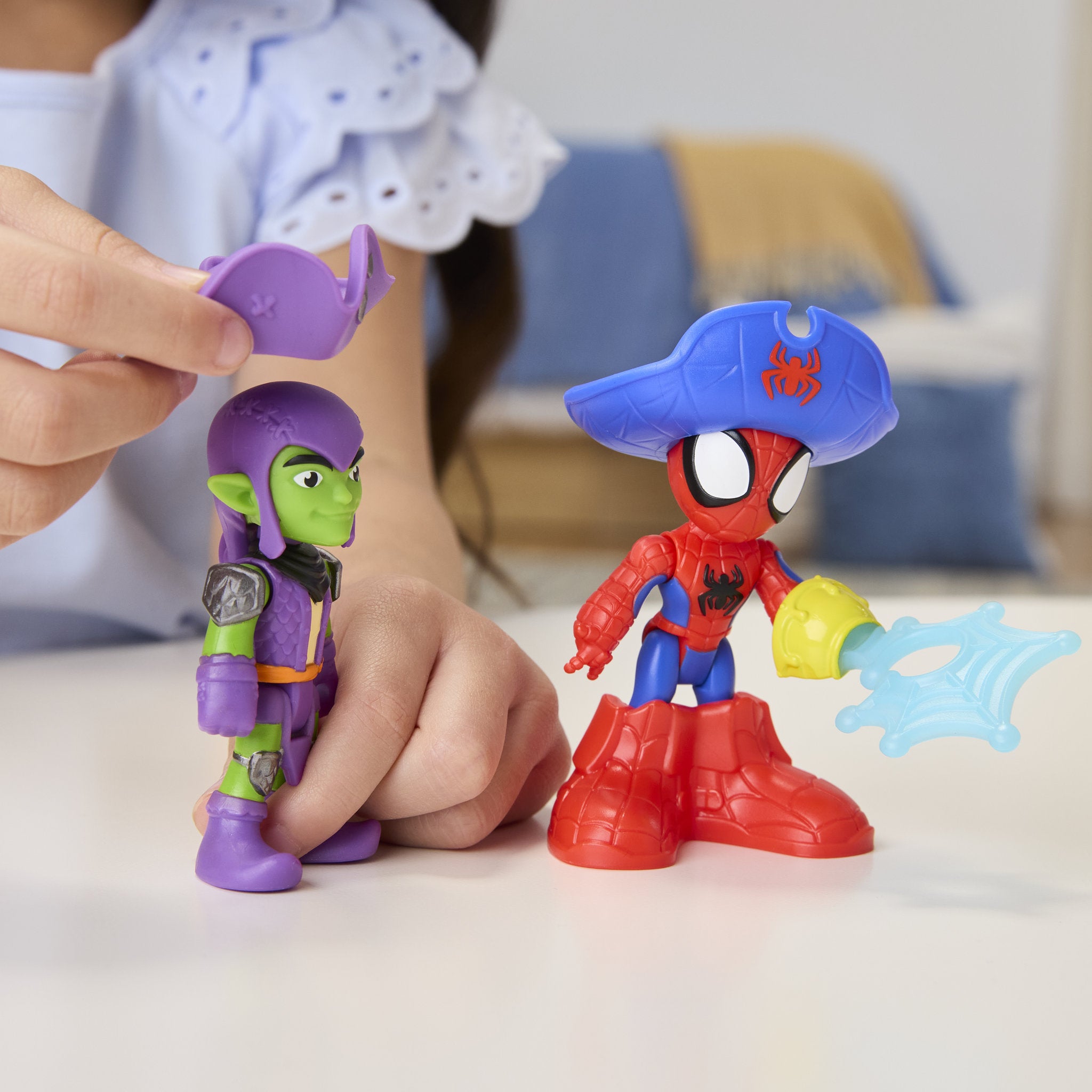 Marvel Spidey and His Amazing Friends Water-Webs Ahoy Bubble Pirate Ship