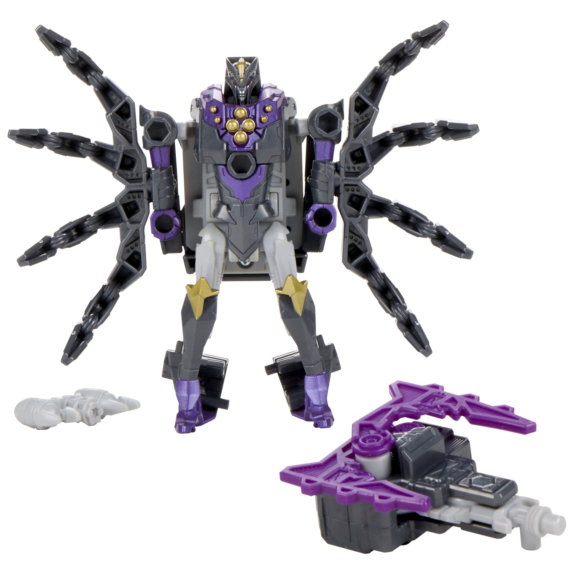 Transformers Cyberworld Armored Cyber Changers Airachnid