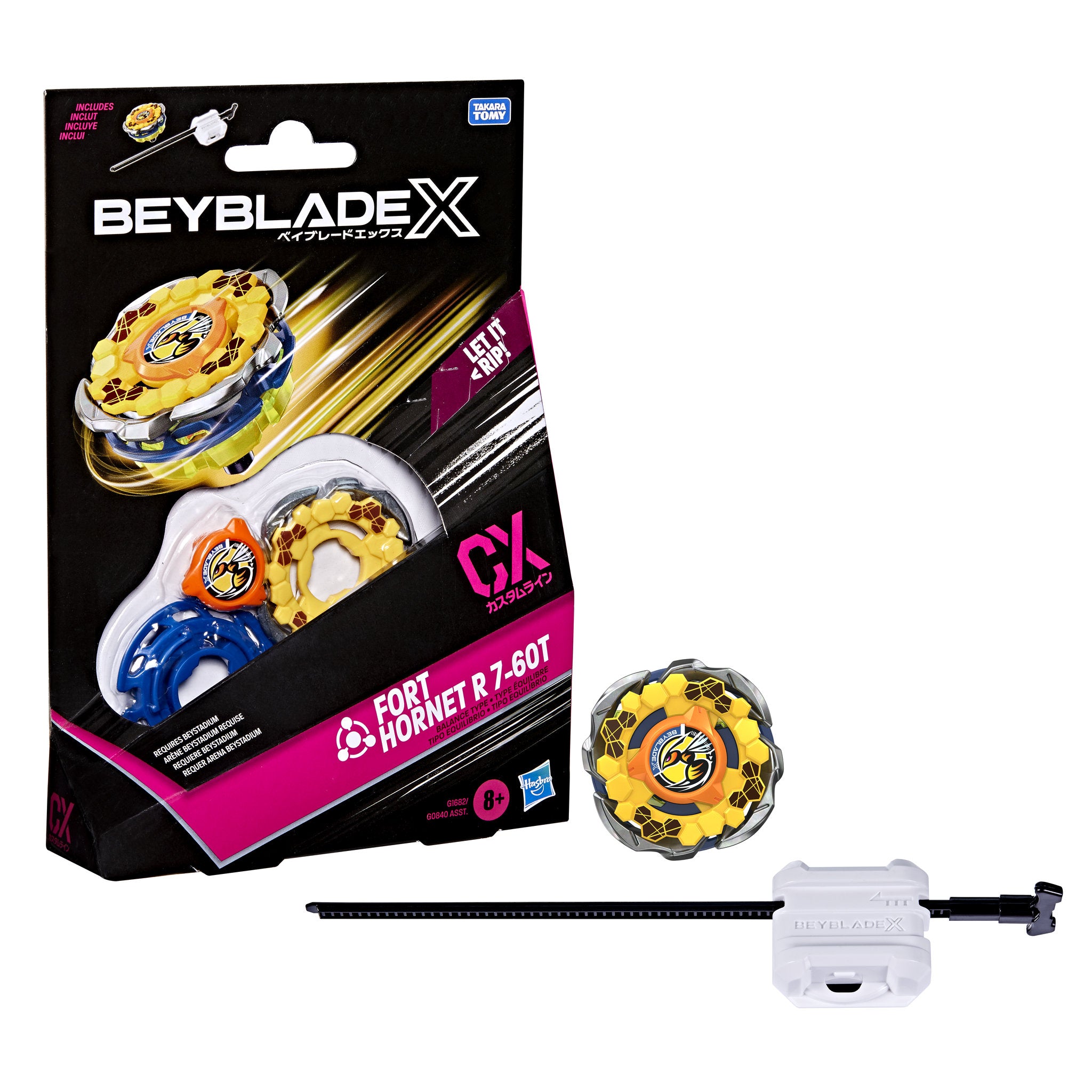 Beyblade X 
Fort Hornet R 7-60T CX Starter Pack Set