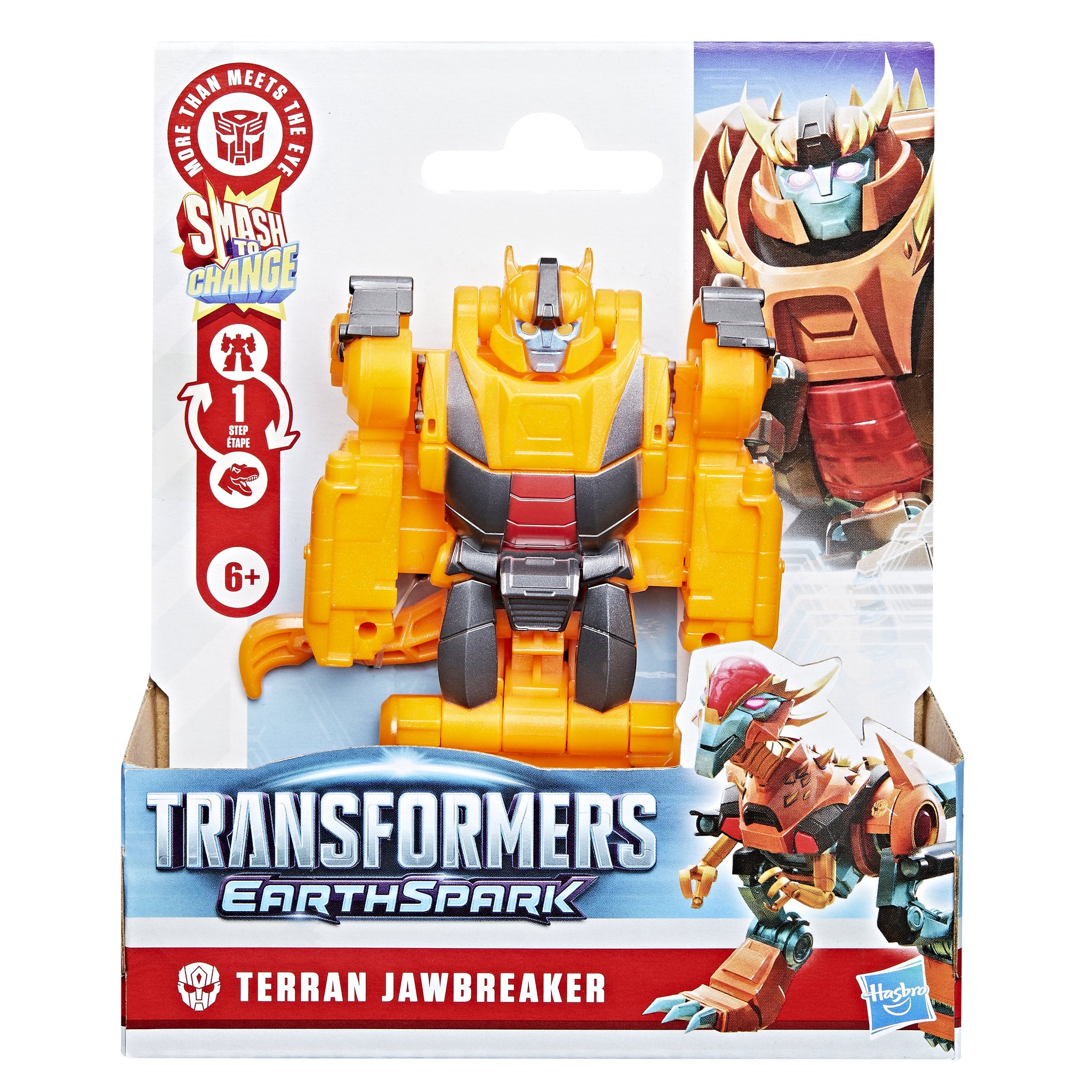 Transformers Earthspark 1 Step Smash Changers Terran Jawbreaker