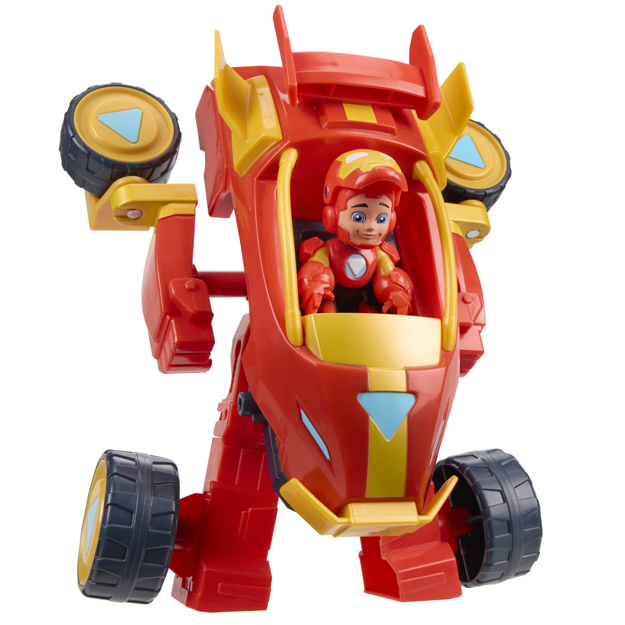 Marvel Iron Man and His Awesome Friends Iron Man 2-In-1 Mech Suit & Vehicle