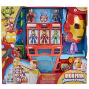Marvel Iron Man and His Awesome Friends Iron Quarters Playset