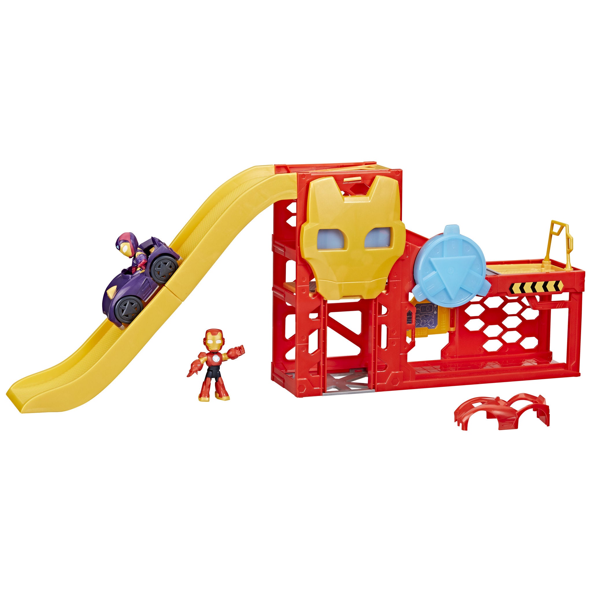 Marvel Iron Man and His Awesome Friends Iron Garage Playset