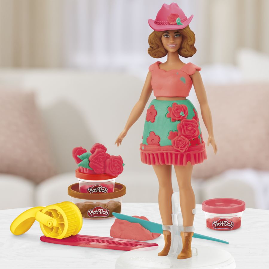 Play-Doh Barbie Florals & Fringe Set