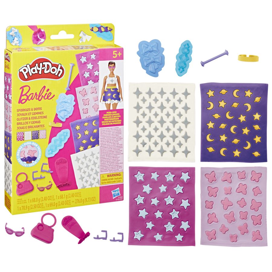 Play-Doh Barbie Sparkles & Gems Pack