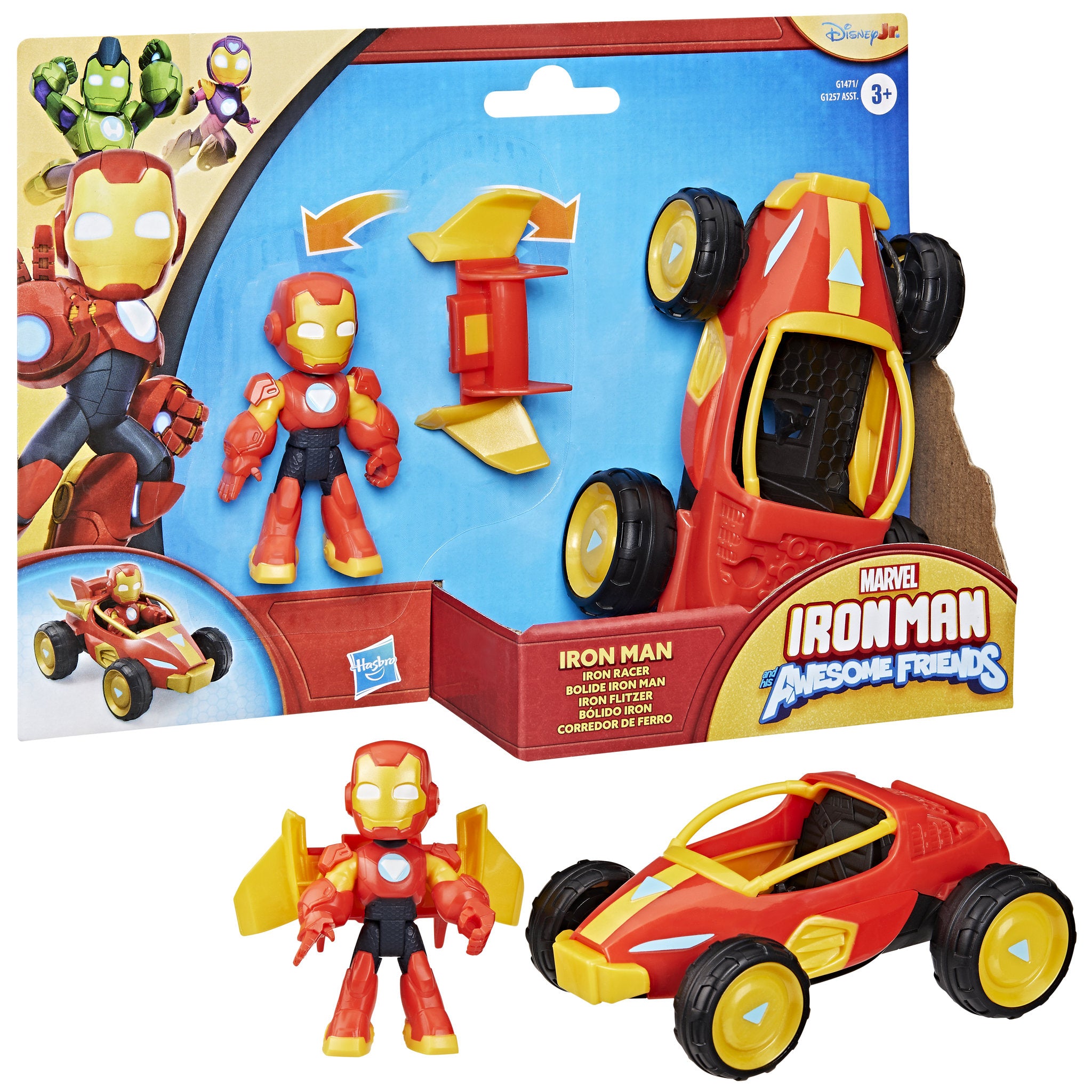 Marvel Iron Man and his Awesome Friends Iron 
Man Racer
