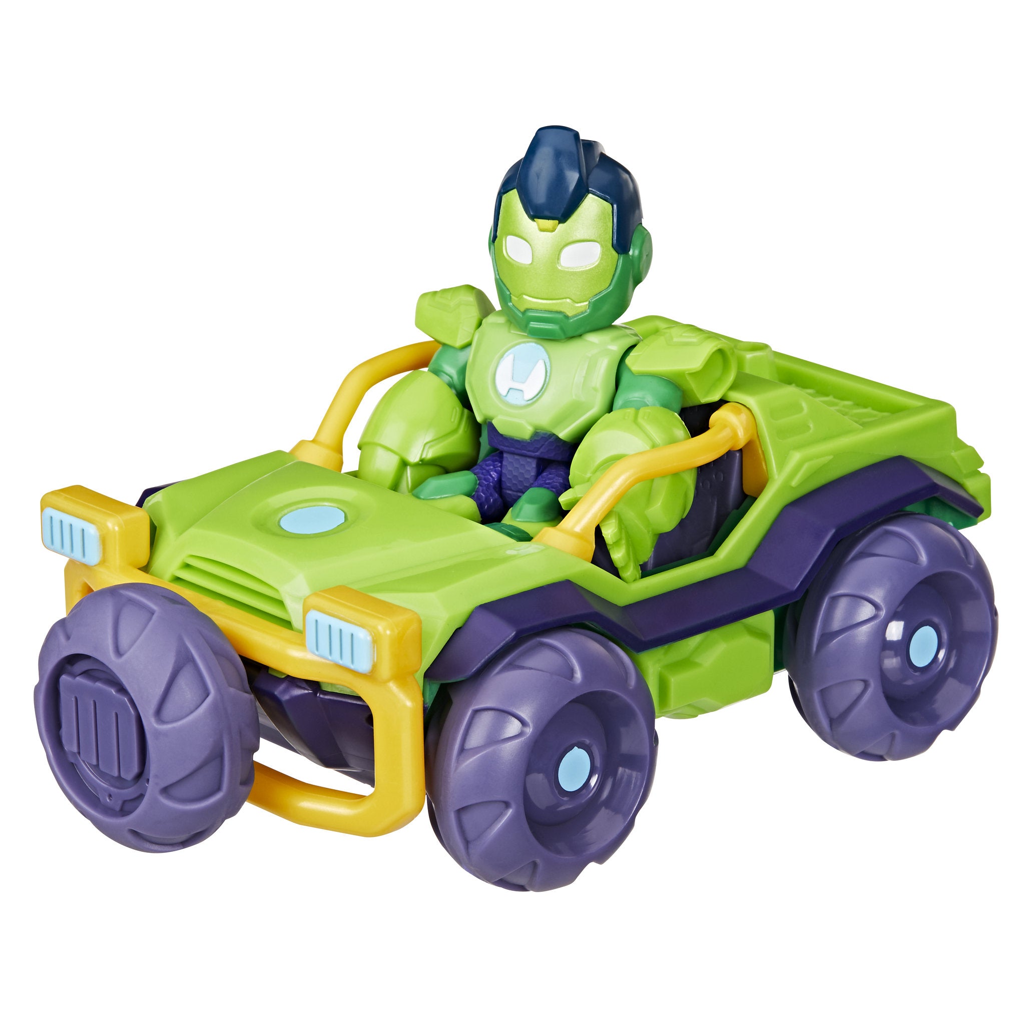 Marvel Iron Man and his Awesome Friends Iron Hulk Racer