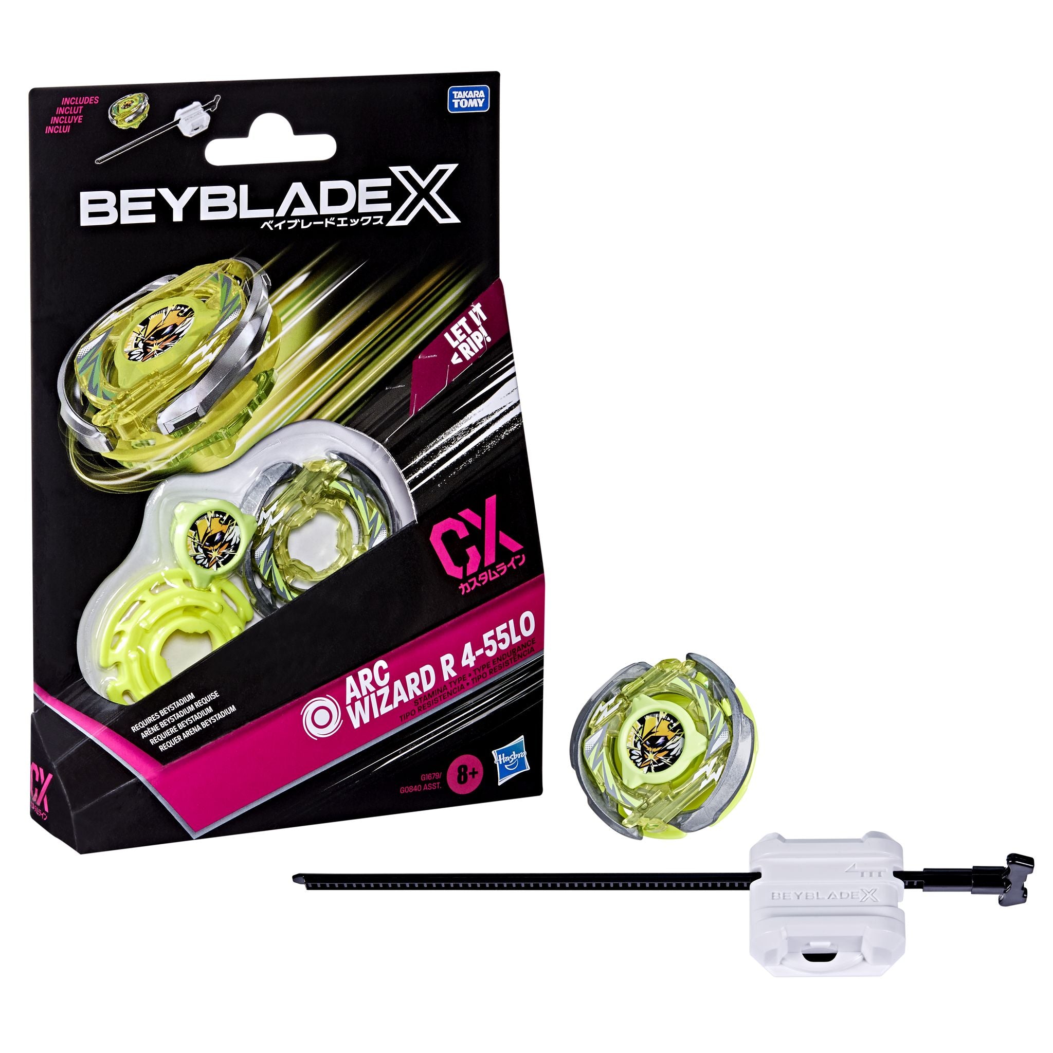 Beyblade X Arc Wizard R 4-55LO CX Starter Pack Set - Toyworld NZ