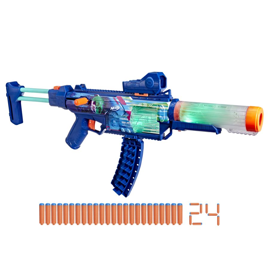 NERF Loadout Cyberlight Ghost Blaster