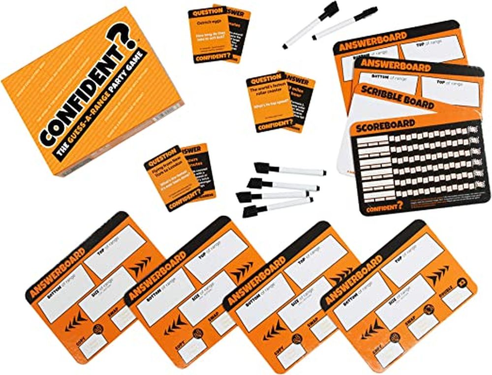 Confident? The Guess-A-Range Party Game Nz Edition