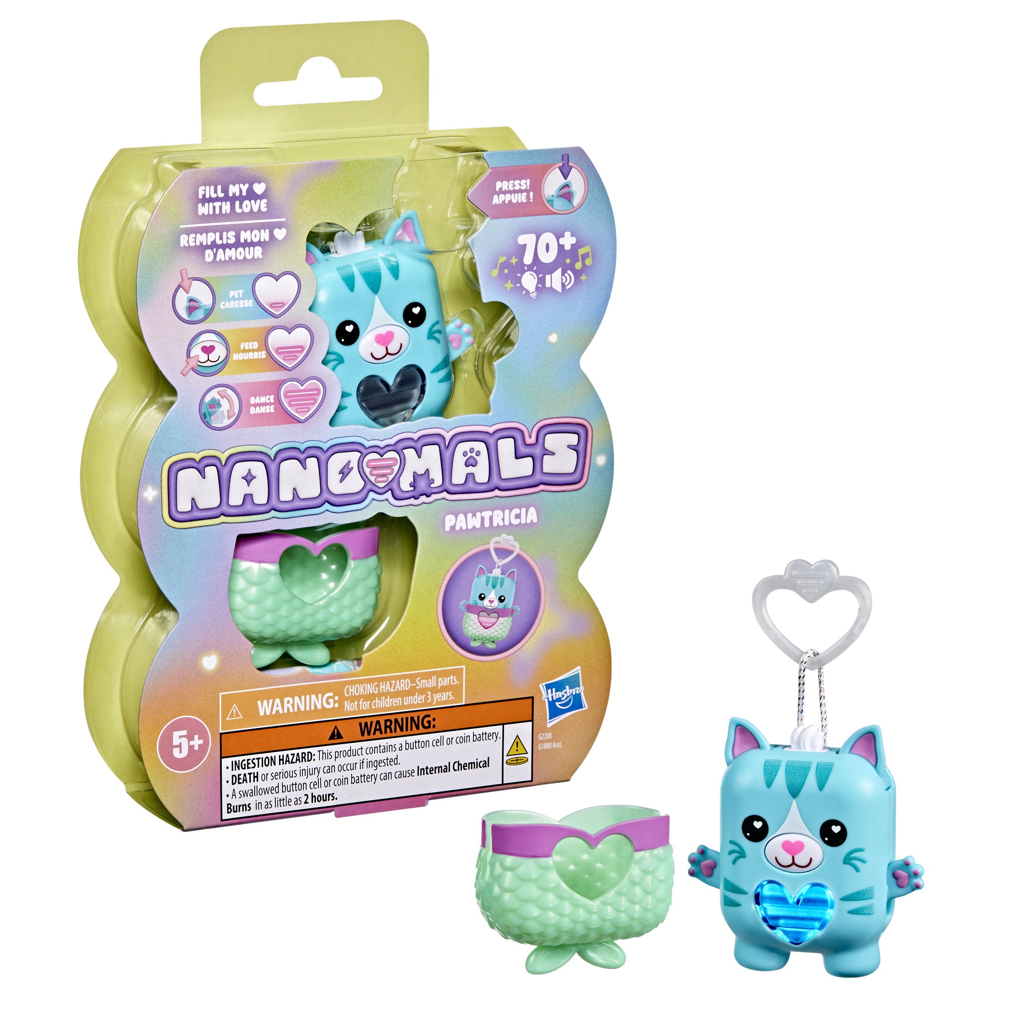 Nano-Mals Pawtricia The Blue Kitty – Toyworld NZ