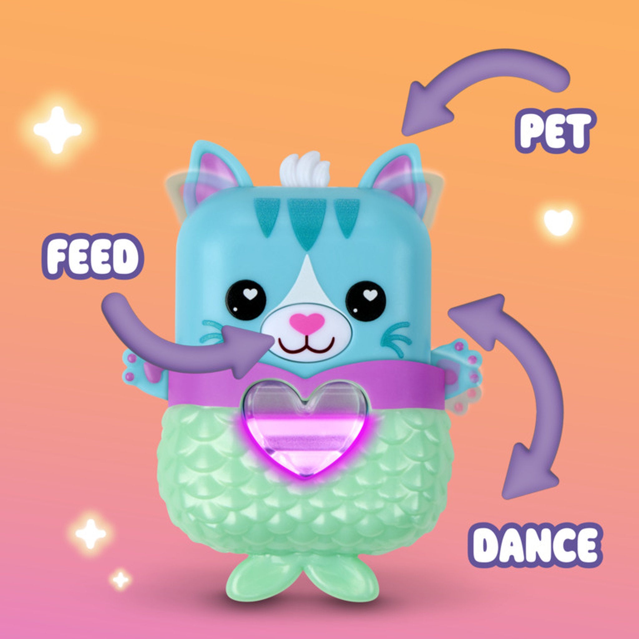 Hasbro Nano-Mals Pawtricia The Blue Kitty