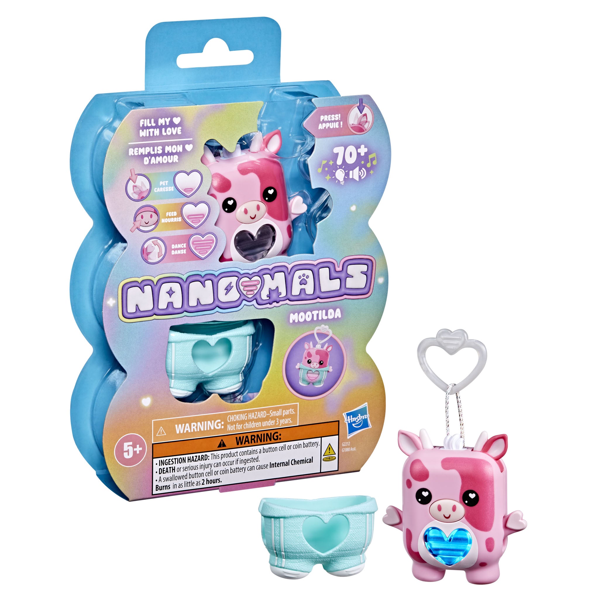 Hasbro Nano-Mals Mootilda The Pink Cow