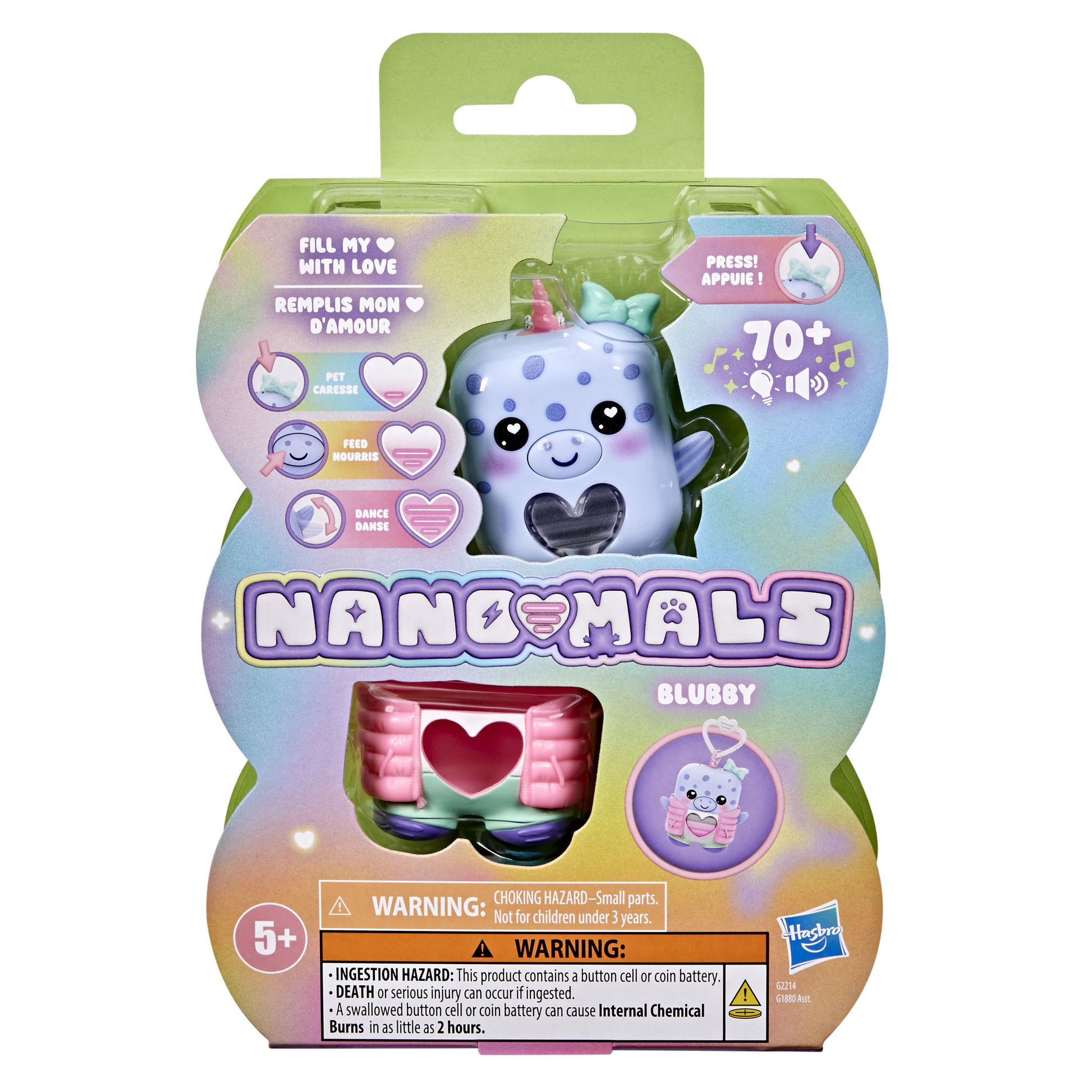 Nano-Mals Blubby The Narwhal - Toyworld NZ