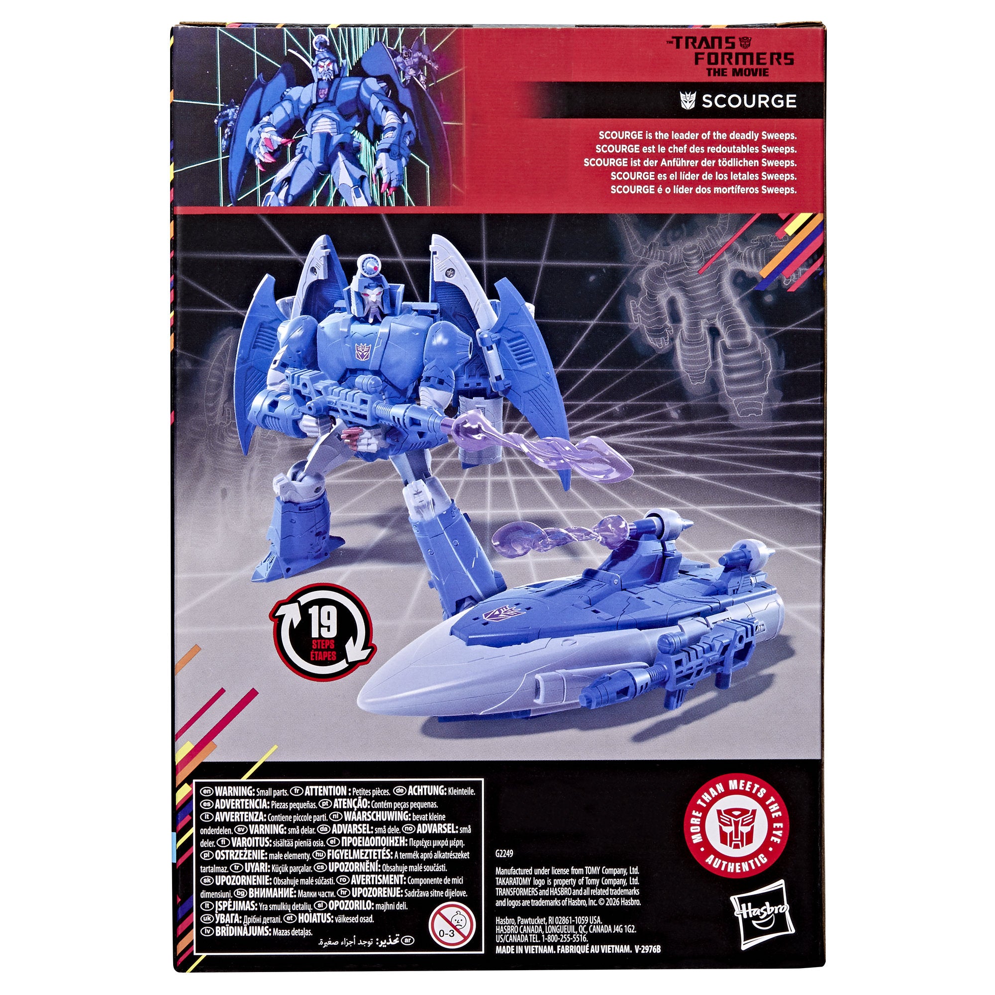 Transformers: The Movie Studio Series MTMTE Collection Voyager Class Scourge