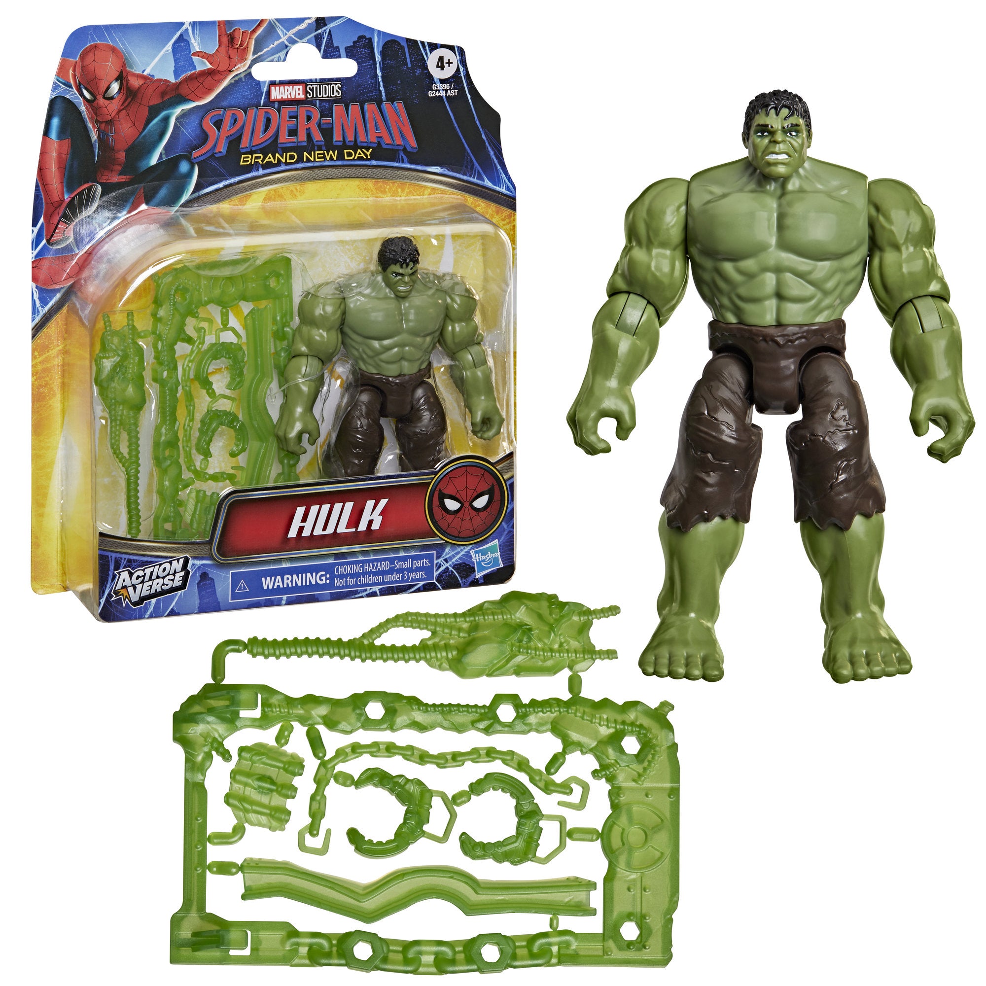Marvel Spider-Man Brand New Day ActionVerse Hulk Figure