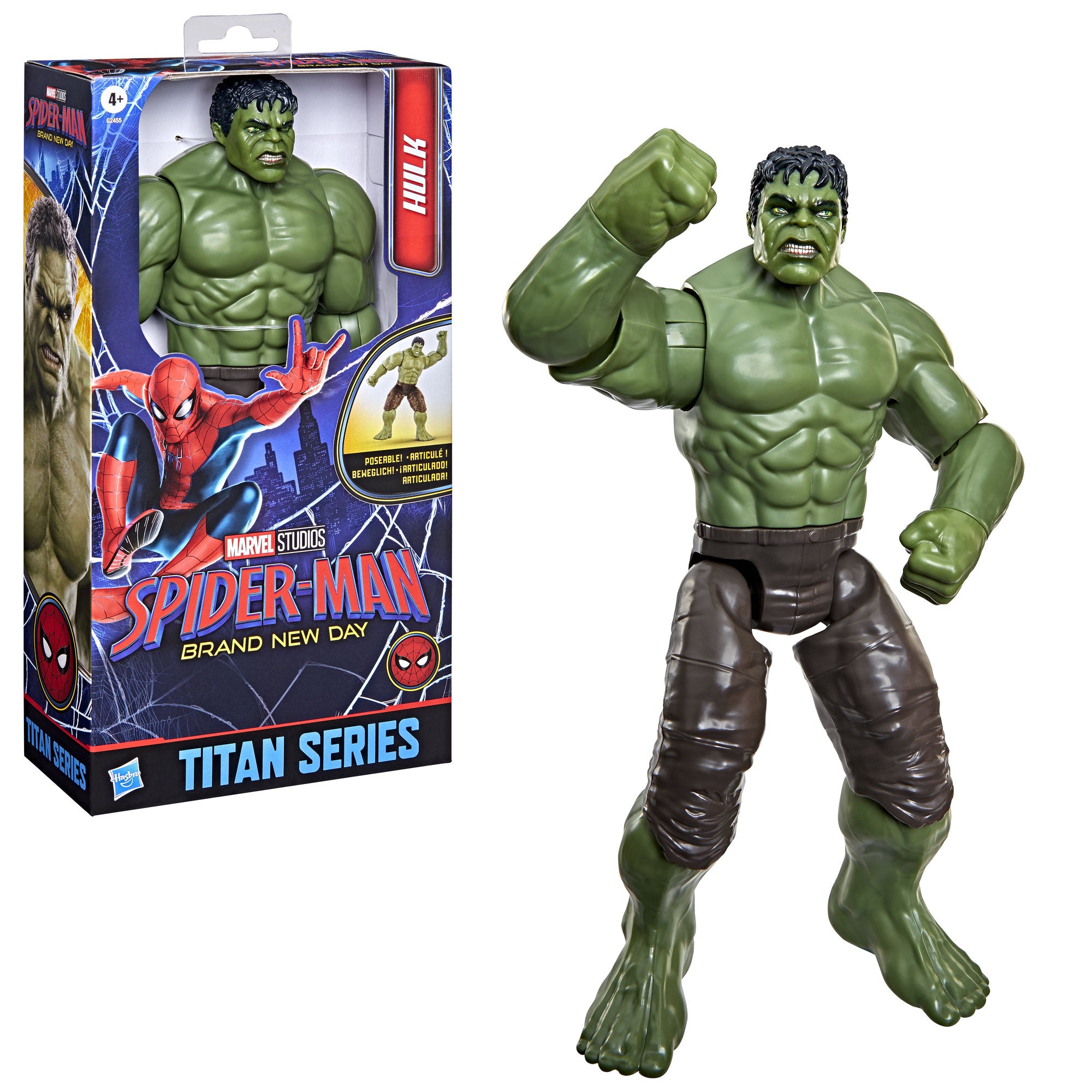 Marvel Spider-Man Brand New Day Titan Series Deluxe Hulk Figure