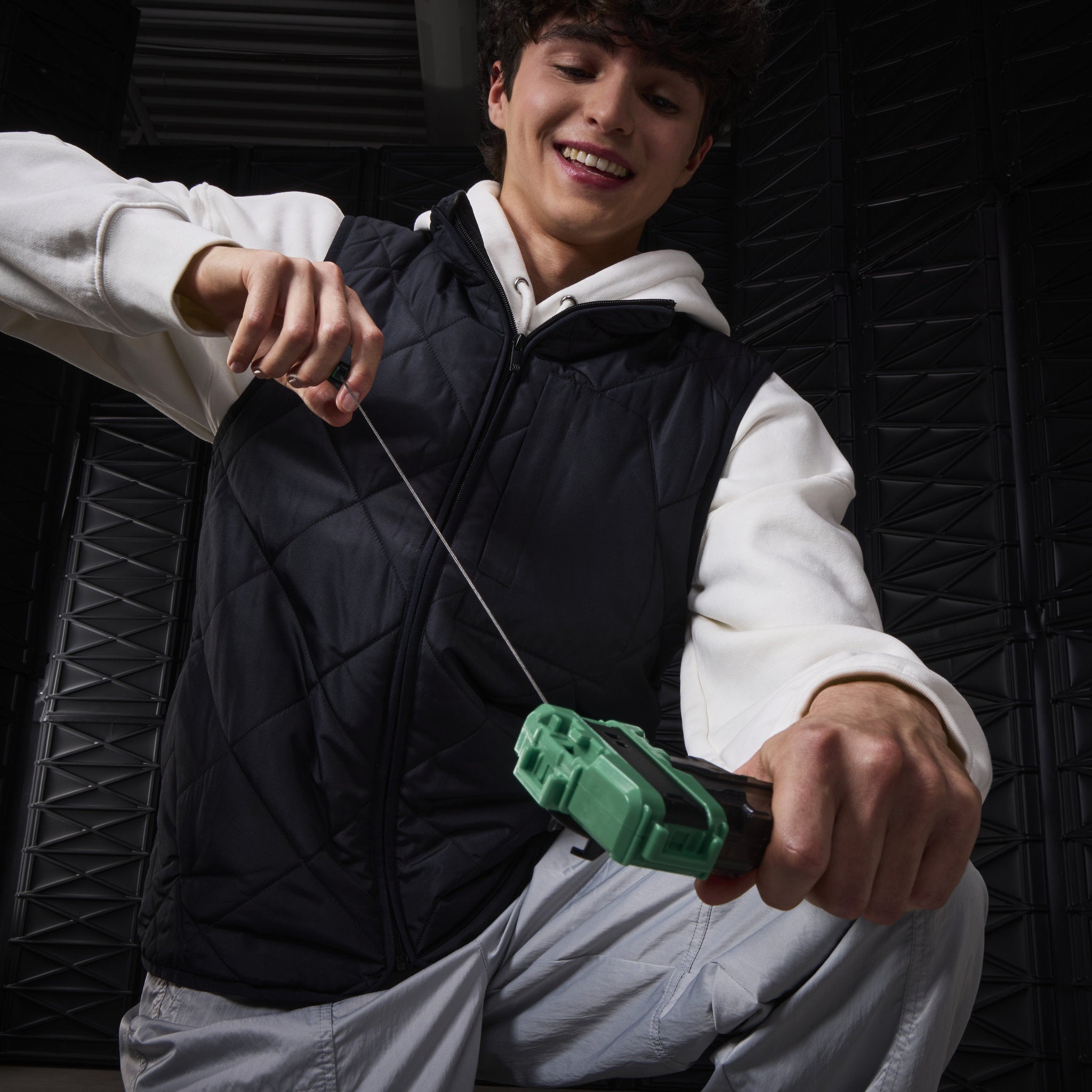 Beyblade X Deluxe String Launcher & Custom Grip Set