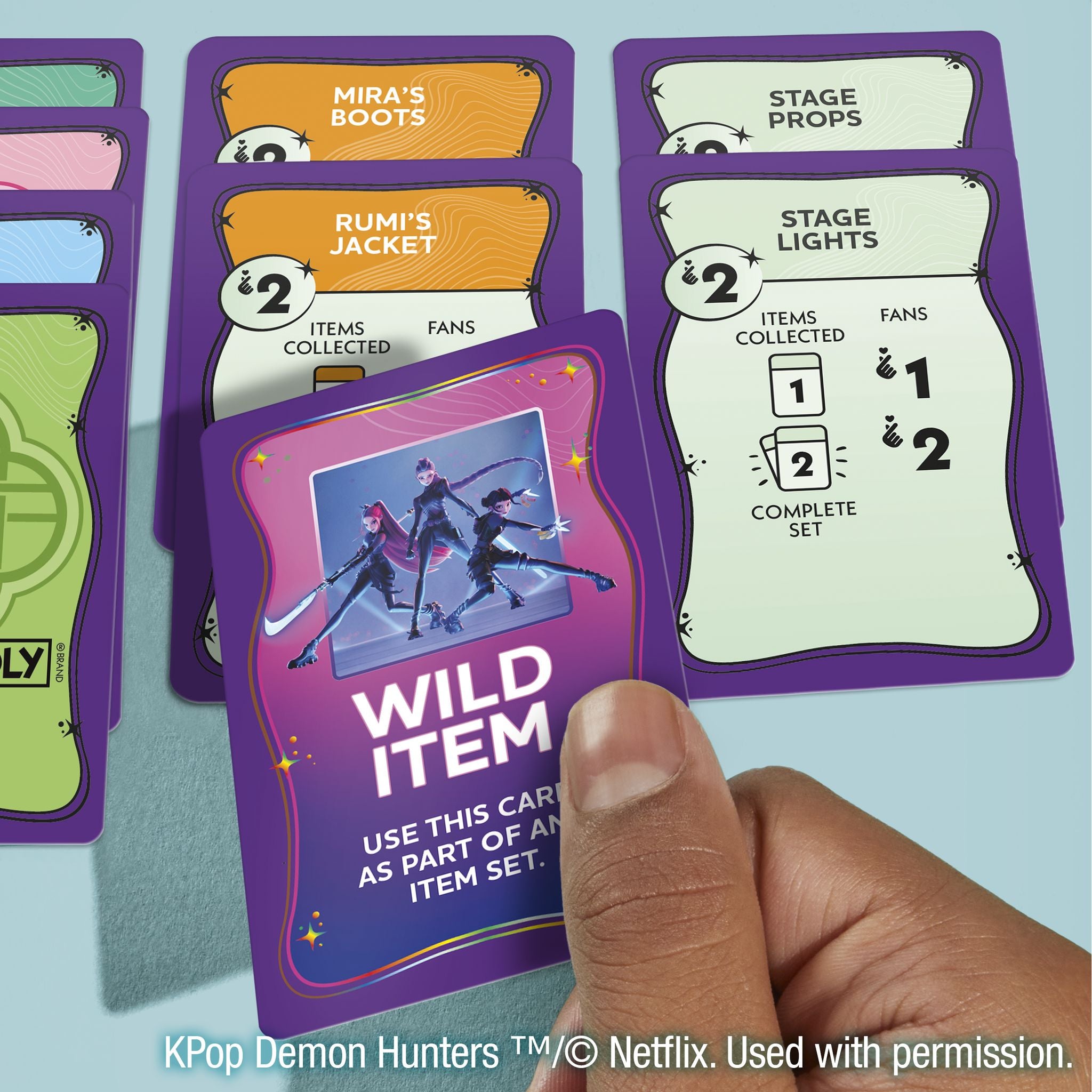 Monopoly Deal KPop Demon Hunters